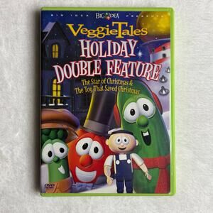 VeggieTales Holiday Double Feat DVD The Star of Christmas & Toy That Saved Xmas